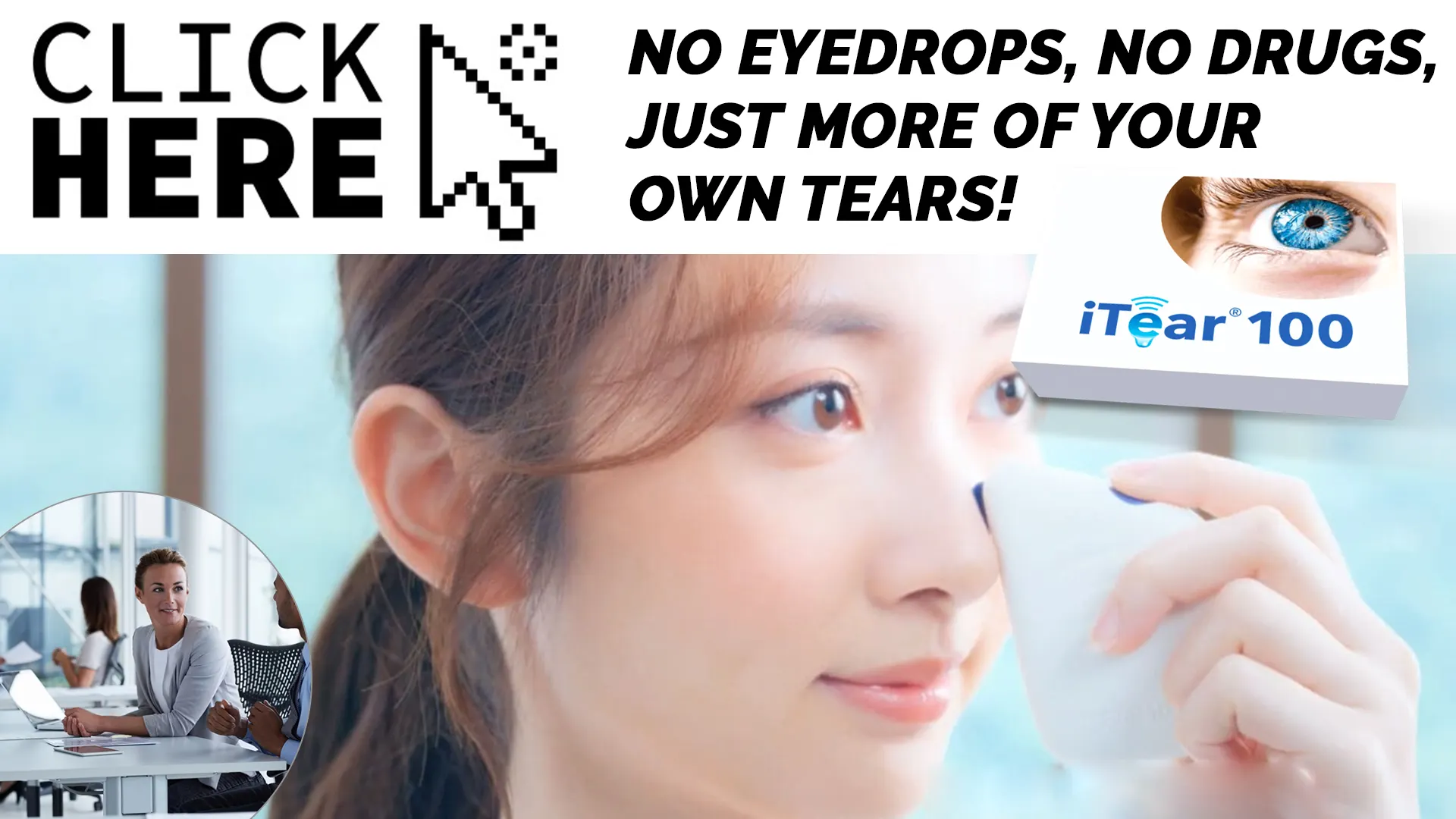Why Choose iTEAR100 for Screen Use Dry Eye